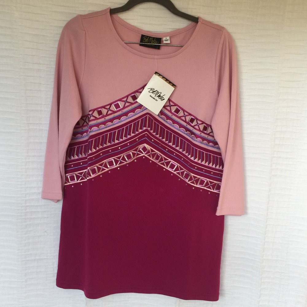 Bob Mackie Sweater Top NWT